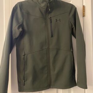 Under Armour Green Full-Zip Jacket